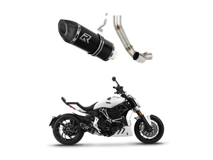 Ducati XDiavel S 2016 - 2023 wydech Tłumik HP5 BLACK + dB killer medium