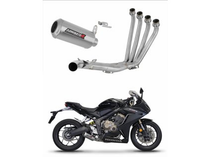 Honda CB 650 R 2019 - 2023 Full system Kolektor wydech Tłumik GP + dB killer medium