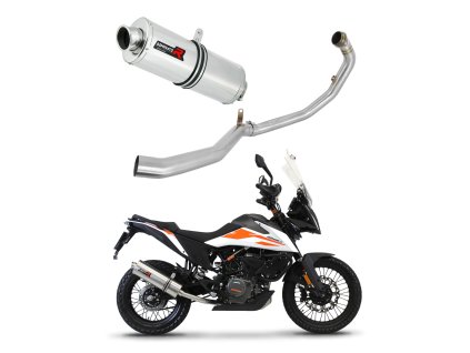 KTM 390 Adventure 2020 - 2024 Full system Kolektor wydech Tłumik OV + dB killer medium