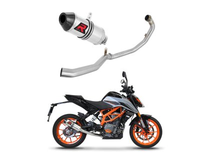 KTM 390 Duke 2021 - 2023 Full system Kolektor wydech Tłumik HP3 + dB killer medium