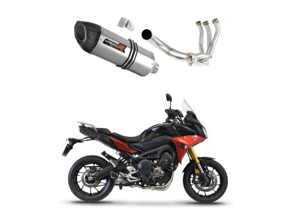 YAMAHA MT 09 TRACER 900 2015 - 2020 Full System Kolektor wydech Tłumik HP5 + dB killer medium