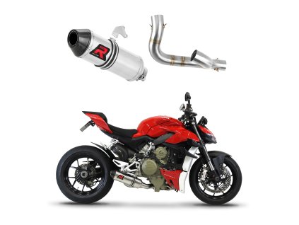 Ducati STREETFIGHTER V4 2019 - 2023 wydech Tłumik HP3 + dB killer medium
