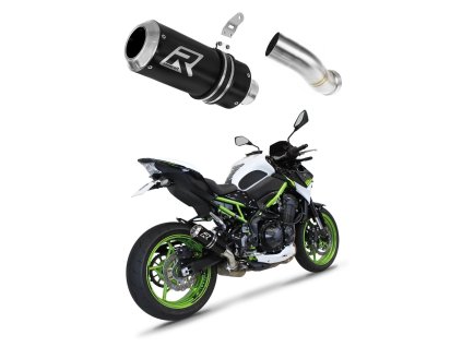 Kawasaki Z 900 2020 - 2024 wydech Tłumik GP BLACK + dB killer medium