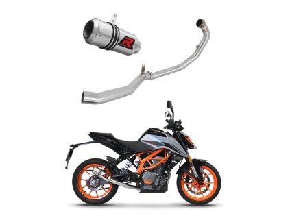KTM 390 Duke 2021 - 2023 Full system Kolektor wydech Tłumik GP + dB killer medium