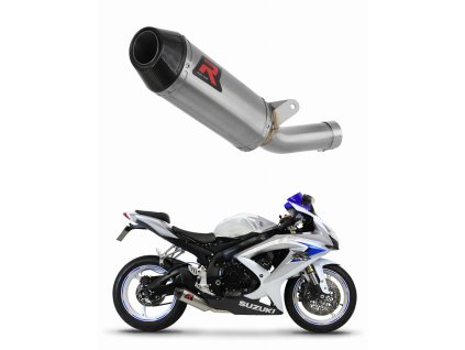 Suzuki GSXR 750 K8 K9 L0 2008 - 2010 wydech Tłumik HP3 LOW LEVEL + dB killer medium