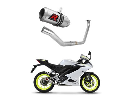 Yamaha YZF R125 2019 - 2020 Full system Kolektor wydech Tłumik GP + dB killer medium