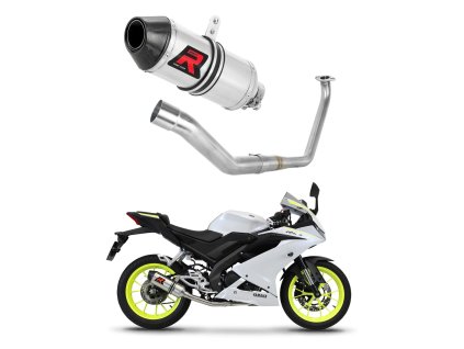 Yamaha YZF R125 2019 - 2020 Full system Kolektor wydech Tłumik HP3 + dB killer medium