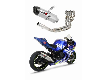 Suzuki GSXR 1000 2017 - 2021 Full system Kolektor wydech Tłumik HP1 + dB killer medium