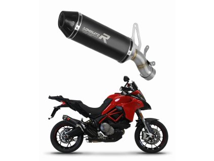 Ducati Multistrada 950 / 950 S 2017 - 2020 wydech Tłumik HP3 BLACK + dB killer medium