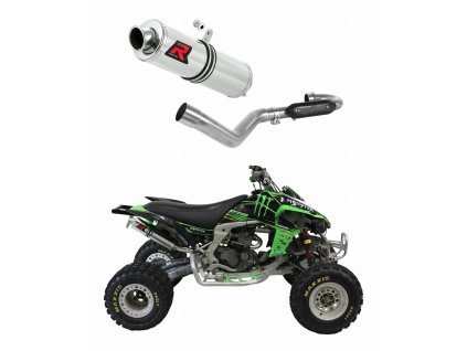 Kawasaki KFX 450 2008 - 2014 Full system Kolektor wydech Tłumik GP1 + dB killer medium