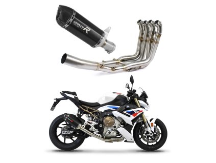 BMW S1000R 2021 - 2023 Full system Kolektor wydech Tłumik HP1 BLACK + dB killer medium