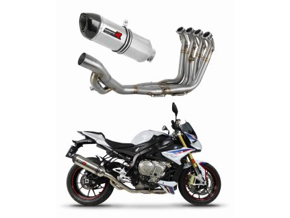 BMW S1000R 2017 - 2020 Full system Kolektor wydech Tłumik HP1 + dB killer medium