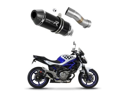 Suzuki SFV 650 GLADIUS 2009 - 2015 wydech Tłumik HP3 BLACK + dB killer medium