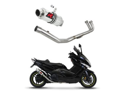 Yamaha T-MAX 500 2008 - 2011 Full system Kolektor wydech Tłumik GP1 + dB killer medium