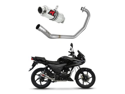 Honda CBF 125 2009 - 2014 Full system Kolektor wydech Tłumik GP1 + dB killer medium