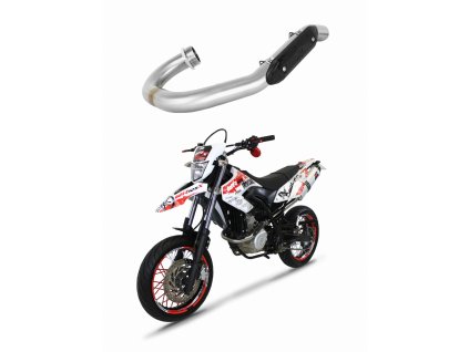 Yamaha WR 125 R 2009 - 2014 Kolektor wydechowy