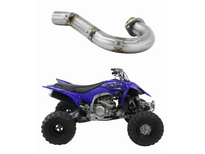 Yamaha YFZ 450 R 2014 - 2022 Kolektor wydechowy