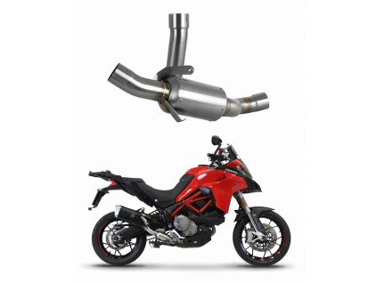 Ducati Multistrada 950 / 950 S 2017 - 2020 Down Pipe Mid pipe EX