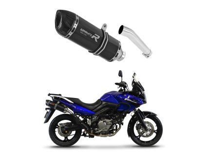Suzuki DL 650 V-Strom 2004 - 2006 wydech Tłumik HP1 BLACK + dB killer medium