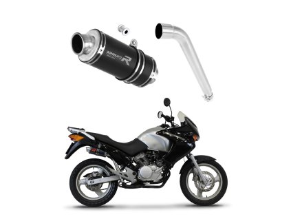 Honda XL 125 V VARADERO 2007 - 2012 wydech Tłumik GP1 BLACK + dB killer medium