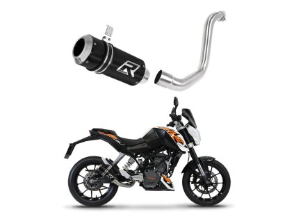 KTM 125 Duke 2012 - 2016 wydech Tłumik GP BLACK + dB killer medium
