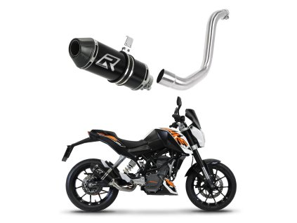 KTM 125 Duke 2012 - 2016 wydech Tłumik HP3 BLACK + dB killer medium