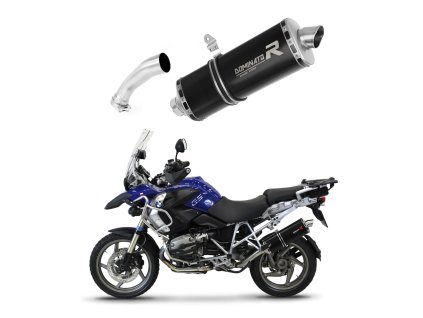 BMW R1200GS Adventure 2004 - 2009 wydech Tłumik P7 BLACK + dB killer medium