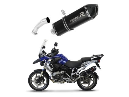 BMW R1200GS Adventure 2004 - 2009 wydech Tłumik HP7 BLACK + dB killer medium