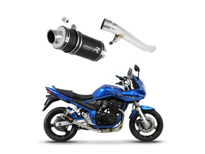 Suzuki GSF 650 BANDIT N / S 2005 - 2006 wydech Tłumik GP1 BLACK + dB killer medium