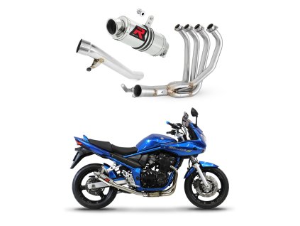 Suzuki GSF 650 BANDIT N / S 2005 - 2006 Full system Kolektor wydech Tłumik GP1 + dB killer medium