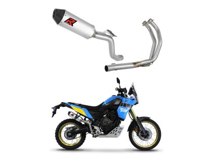Yamaha Tenere 700 2019 - 2020 Full system Kolektor wydech Tłumik MX2 + dB killer medium