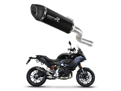 BMW F900XR 2020 - 2024 wydech Tłumik HP5 BLACK + dB killer medium