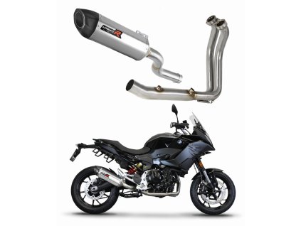 BMW F900XR 2020 - 2024 Full system Kolektor wydech Tłumik HP5 + dB killer medium