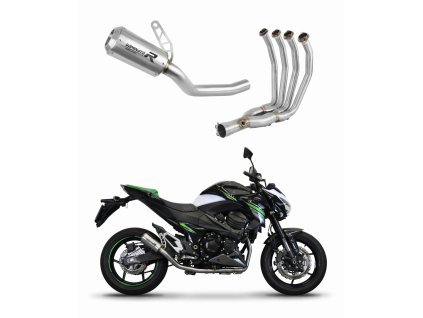 Kawasaki Z800 2013 - 2016 Full system Kolektor wydech Tłumik GPS + dB killer medium