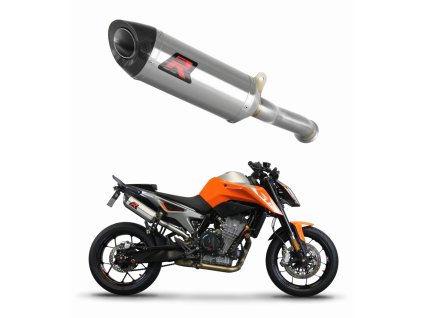 KTM 790 Duke 2018 - 2023 wydech Tłumik HP8 + dB killer medium