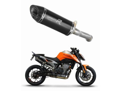 KTM 790 Duke 2018 - 2023 wydech Tłumik HP8 BLACK + dB killer medium
