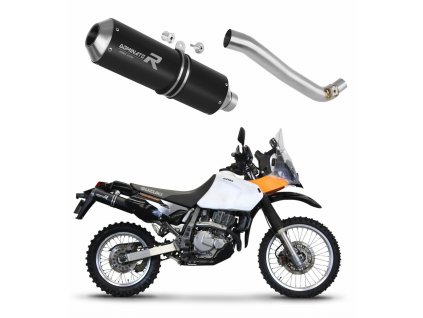 Suzuki DR 650 SE / S 1996 - 2024 wydech Tłumik MX BLACK + dB killer medium