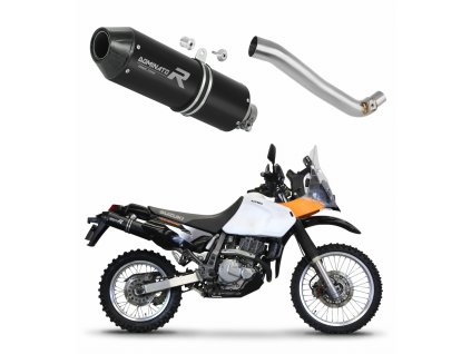 Suzuki DR 650 SE / S 1996 - 2024 wydech Tłumik MX2 BLACK + dB killer medium