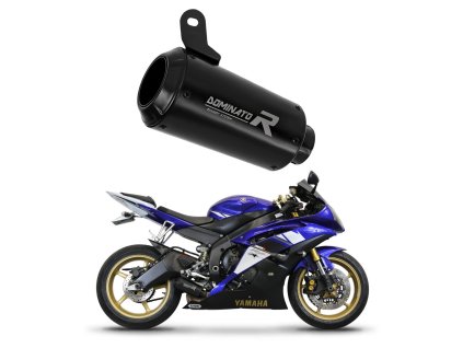 Yamaha YZF R6 2006 - 2016 wydech Tłumik GPS BLACK + dB killer medium