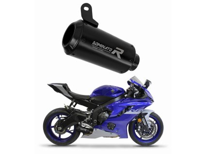 Yamaha YZF R6 2017 - 2023 wydech Tłumik GPS BLACK + dB killer medium