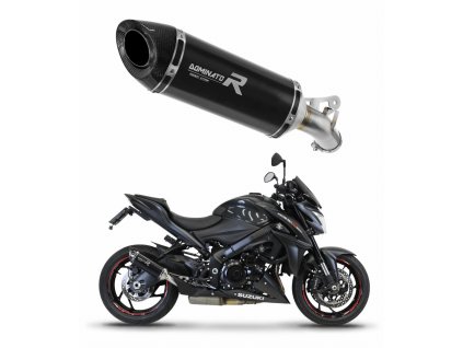 Suzuki GSX-S 1000 / F 2015 - 2020 wydech Tłumik HP8 BLACK + dB killer medium