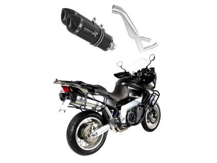 Aprilia ETV 1000 Caponord 2001 - 2004 wydech Tłumik HP1 BLACK + dB killer medium