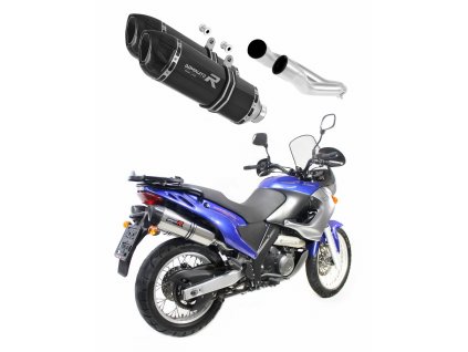 Aprilia Pegaso 650 2001 - 2004 wydech Tłumik HP1 BLACK + dB killer medium