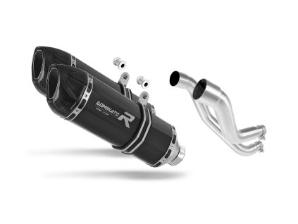 Aprilia Pegaso 650 Strada 2005 - 2006 wydech Tłumik HP1 BLACK + dB killer medium