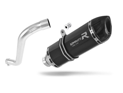 BMW F650 FUNDURO wydech Tłumik HP1 BLACK + dB killer medium