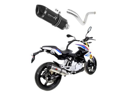 BMW G310R 2016 - 2022 wydech Tłumik HP1 BLACK + dB killer medium