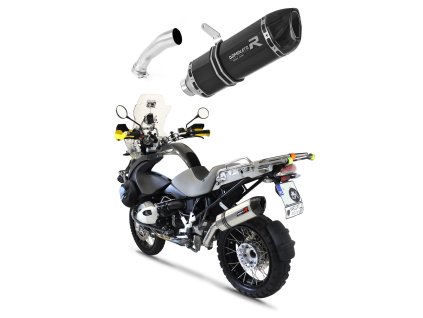 BMW R1200GS Adventure 2010 - 2012 wydech Tłumik HP1 BLACK + dB killer medium
