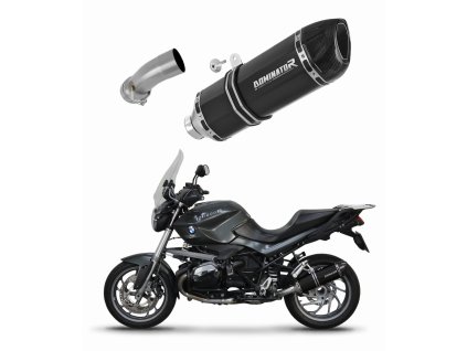 BMW R1200R 2010 - 2014 wydech Tłumik HP1 BLACK + dB killer medium