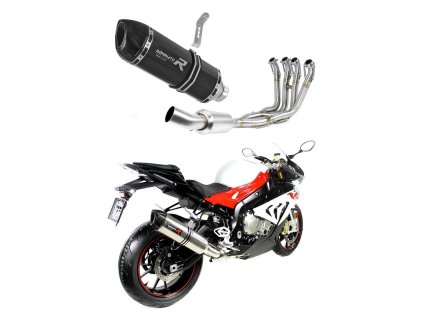 BMW S1000RR EX 2017 - 2018 Full system Kolektor wydech Tłumik HP1 BLACK + dB killer medium