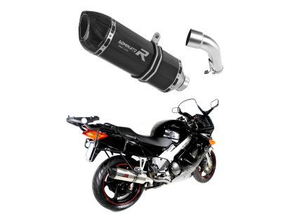 Honda VFR 800 Fi 1998 - 2001 wydech Tłumik HP1 BLACK + dB killer medium